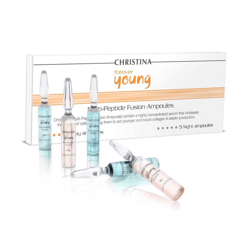 Christina Forever Young Multi-Peptide Fusion Ampoules - Ампулы с сывороткой для омоложения кожи 10 шт