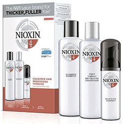 Nioxin Starter Kit System 4 - Набор (cистема 4) 300 мл+300 мл+100 мл