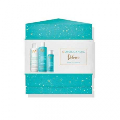 Moroccanoil Volume Option - Праздничный набор 2019 объём (шампунь 250 мл, кондиционер 250 мл, спрей 75 мл)