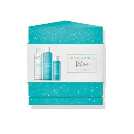 Moroccanoil Volume Option - Праздничный набор 2019 объём (шампунь 250 мл, кондиционер 250 мл, спрей 75 мл)
