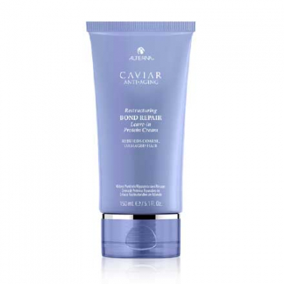 Alterna Caviar Anti-Aging Restructuring Bond Repair Leave-in Protein Cream - Несмываемый протеиновый крем-регенерация для восстановления поврежденных связей в волосах 150 мл