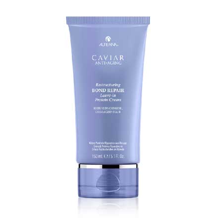 Alterna Caviar Anti-Aging Restructuring Bond Repair Leave-in Protein Cream - Несмываемый протеиновый крем-регенерация для восстановления поврежденных связей в волосах 150 мл