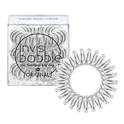 Invisibobble Original Time To Shine Chrome Sweet Chrome - Резинка для волос (серебрянный) 3 шт