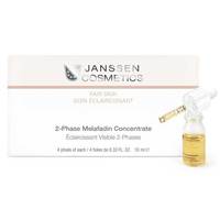 Janssen Cosmetics Fair Skin 2-Phase Melafadin Concentrate - Двухфазный осветляющий комплекс 4*10 мл