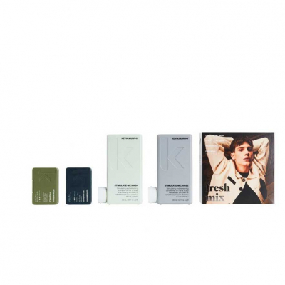  Kevin Murphy Fresh Mix Kit - Набор для волос (шампунь 250 мл, бальзам 250 мл, глина 30 г, крем 30 г)