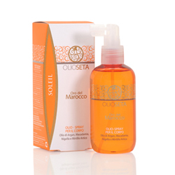 Barex Olioseta Oro Del Marocco Sun Soleil Protective Colored Hair Oil – Защитное масло для окрашенных волос с маслом арганы и маслом макадамии 150 мл