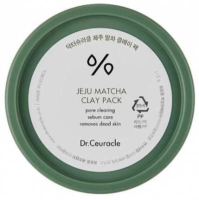 Dr.Ceuracle Matcha Clay Pack - Очищающая маска матча 115 г