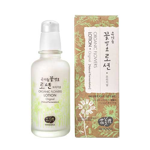 Whamisa Organic Flowers Lotion Original - Лосьон на основе цветочных ферментов (оригинальный) 120 мл
