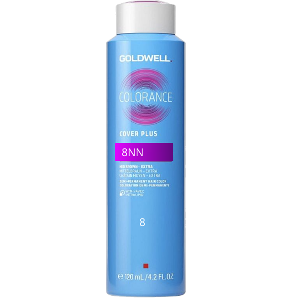 Goldwell Colorance - Тонирующая крем-краска 8-NN Grey светло-русый экстра (для седых волос) 120 мл