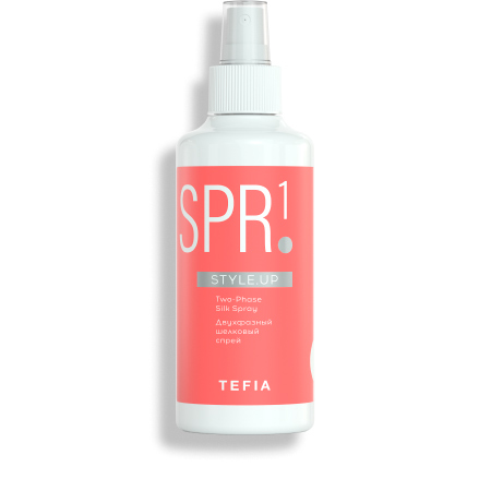 Tefia Style.Up Two-Phase Silk Spray - Двухфазный шелковый спрей 250 мл