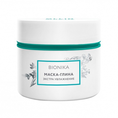 Ollin BioNika Extra Moisturizing Mask - Маска-глина «экстра увлажнение» 200 мл