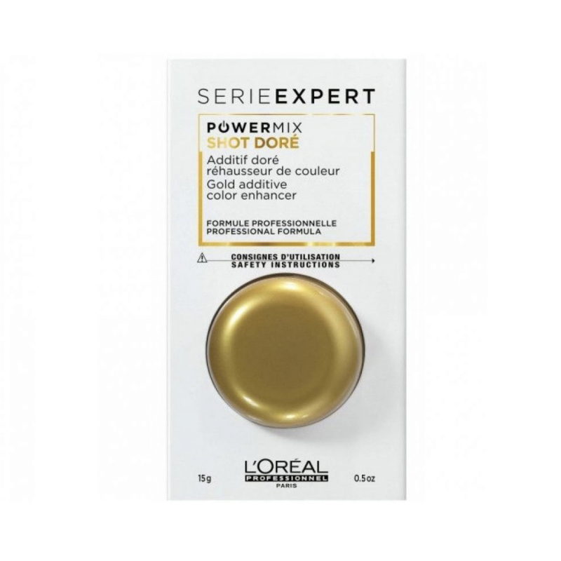L'Oreal Professionnel Serie Expert Mix Factory Shot Gold - Шот флюид-добавка золотой 15 мл
