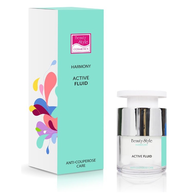 Beauty Style Harmony Active Fluid - Антикуперозный флюид с троксерутином 15 мл