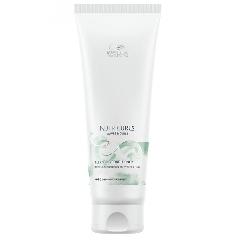 Wella Nutricurls Cleansing Conditioner - Очищающий бальзам для вьющихся и кудрявых волос 250 мл