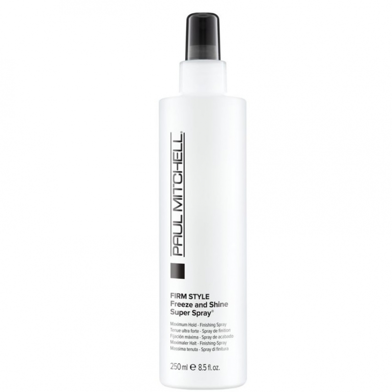Paul Mitchell Freeze And Shine Super Spray - Жидкий лак сильной фиксации 250 мл