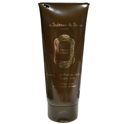 La Sultane De Saba Silk Protein Scrub Amber Musk Sandalwood - Пилинг из шелкового протеина амбра, мускус и сантал 200 мл