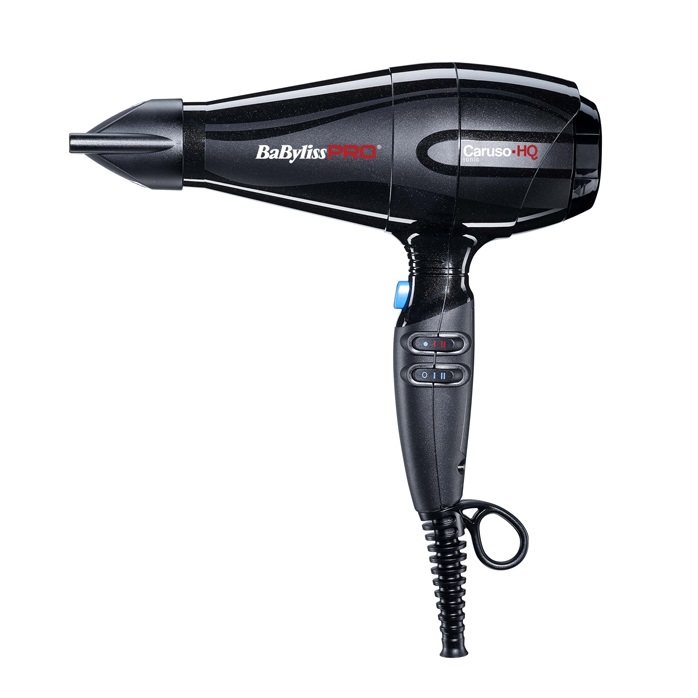 BaByliss Pro Caruso HQ BAB6970IE - Фен 2400 вт, ионизация, 2 насадки