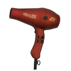 Parlux 3200 Compact Ceramic+Ionic - Фен, красный