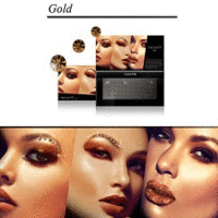 Cailyn Twilight It Gold 4 - Набор декоративных страз "золото" (4) 52 шт