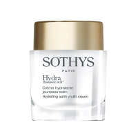 Sothys Hydra Hyaluronic Acid 4 Hydrating Satin Youth Cream - Легкий увлажняющий омолаживающий крем 50 мл