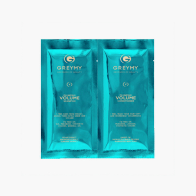 Greymy Plumping Volume Shampoo And Conditioner - Пробник для объёма и уплотнения волос (шампунь и кондиционер) 10 мл