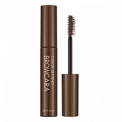 Missha Color Setting Brow Mascara Raspberry Brown - Тушь для бровей тон 03 (малиновый коричневый) 4,5 г