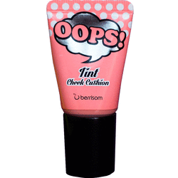 Berrisom Oops Tint Cheek Cushion Cream Peach 02 - Румяна-тинт для лица "кремовый персик" (02) 20 мл