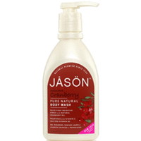 Jason Cranberry Satin Shower Body Wash - Очищающее средство для душа и ванн клюква 887 мл