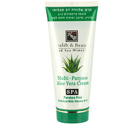Health and Beauty Cream - Увлажняющий укрепляющий крем с алоэ вера 180 мл