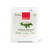 Radius Floss Natural Biodegradable Silk 33 Yds  - Нить зубная без вкуса