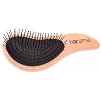 Harizma h10705 D'tangler - Щётка для волос с ручкой деревянная большая															