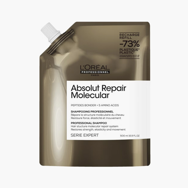 L'Oreal Professionnel Serie Expert Absolut Repair Molecular - Шампунь для волос (рефил) 500 мл