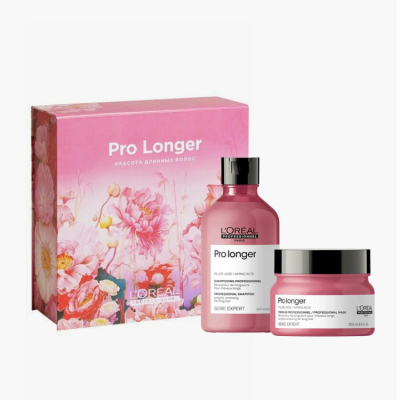 L'Oreal Professionnel Serie Expert Pro Longer Spring Bom - Набор для восстановления волос (шампунь 300 мл + маска 250 мл)