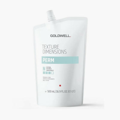 Goldwell Texture Dimensions Perm Natural N - Лосьон для химической завивки натуральных не окрашенных волос 500 мл
