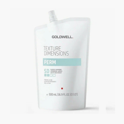 Goldwell Texture Dimensions Perm SD - Лосьон для химической завивки слегка поврежденных волос 500 мл