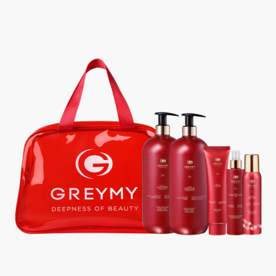 Greymy Zoom Color Premium Set + Red Bag - Премиальный набор для окрашенных волос + красная сумка