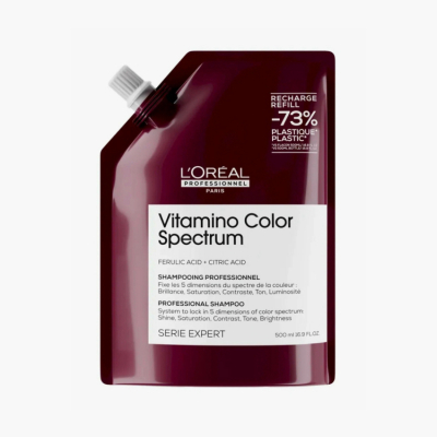 L'Oreal Professionnel Serie Expert Vitamino Color Spectrum Shampoo - Бессульфатный шампунь рефилл 500 мл