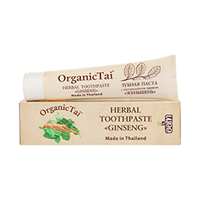Organic Tai Toothpaste - Зубная паста с натуральными травами «женьшень» 100 г