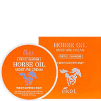 Ekel Horse Oil Moisture Cream - Увлажняющий крем с экстрактом лошадиного жира 100 г