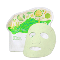 Ciracle From Jeju Citrus Sudachi Whitening Mask - Маска для лица тканевая осветляющая 21 г