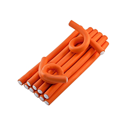Harizma Professional h10982-16 - Бигуди-бумеранги 16х210 мм оранжевые (10 шт)