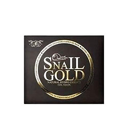 Anskin Natural Snail Gold Hydro Essense Gel Masк - Маска для лица гидрогелевая улиточная с золотом (набор) 5*80 г