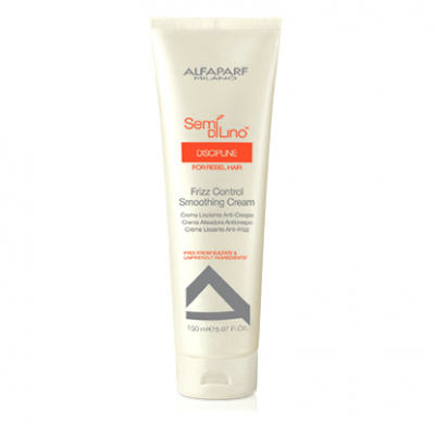 Alfaparf Semi Di Lino Discipline Frizz Control Smoothing Cream - Разглаживающий крем фриз-контроль 150 мл