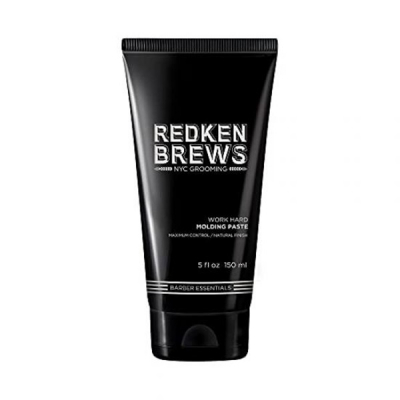 Redken Brews Work Hard Molding Past - Моделирующая паста 150 мл