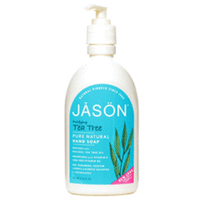 Jason Tea Tree Soap With Pump - Жидкое мыло чайное дерево 454 мл