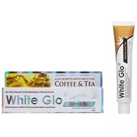 White Glo - Зубная паста отбеливающая для любителей кофе и чая 24 г 