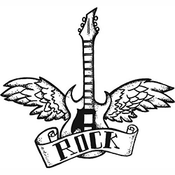 Temptu Pro Transfer Rock Gross With Wings - Трансферная татуировка 