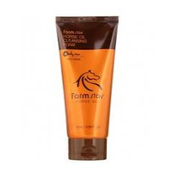 Farmstay Horse Oil Pure Cleansing Foam - Пенка для умывания 180 мл