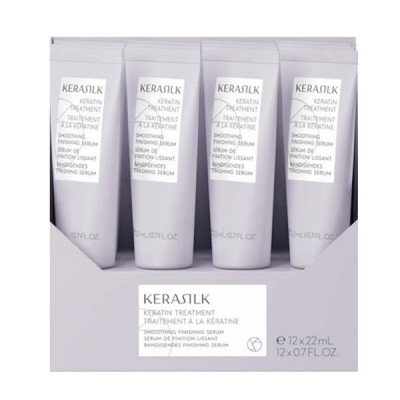Goldwell Kerasilk Styling Keratin Smoothing Finishing Serum - Разглаживающая сыворотка с кератином 12 x 22 мл