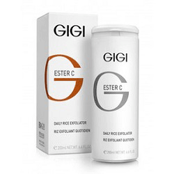 GIGI Cosmetic Labs Ester C Daily Rice Exfoliator Profess - Эксфолиант для очищения и микрошлифовки кожи профессиональный 200 мл